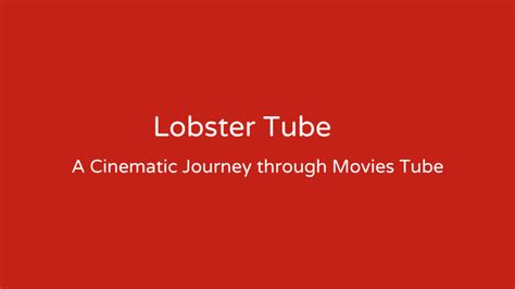 lobstar tube|LOBSTER .